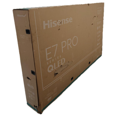 UHD QLED TV Hisense 100E7NQ PRO | Skuten fotografie prodvanho kusu