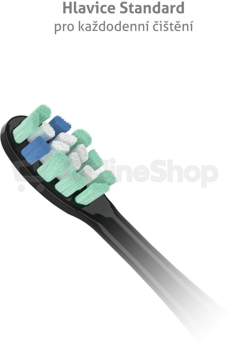 TrueLife SonicBrush Clean-series heads Standard black 8 pack