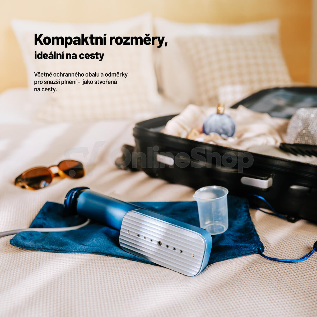 Ruční napařovač oděvů Lauben Handheld Steam Iron 1200GB