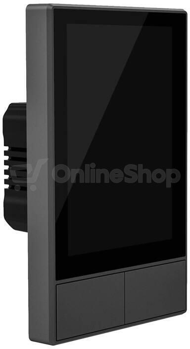 Chytrý WiFi ovládací panel SONOFF NSPanel, černý