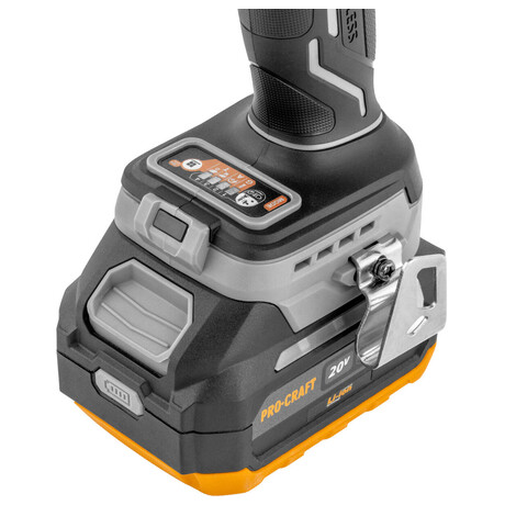 Aku rzov utahovk Procraft industrial ID20A (1 baterie) / ID20A-1b