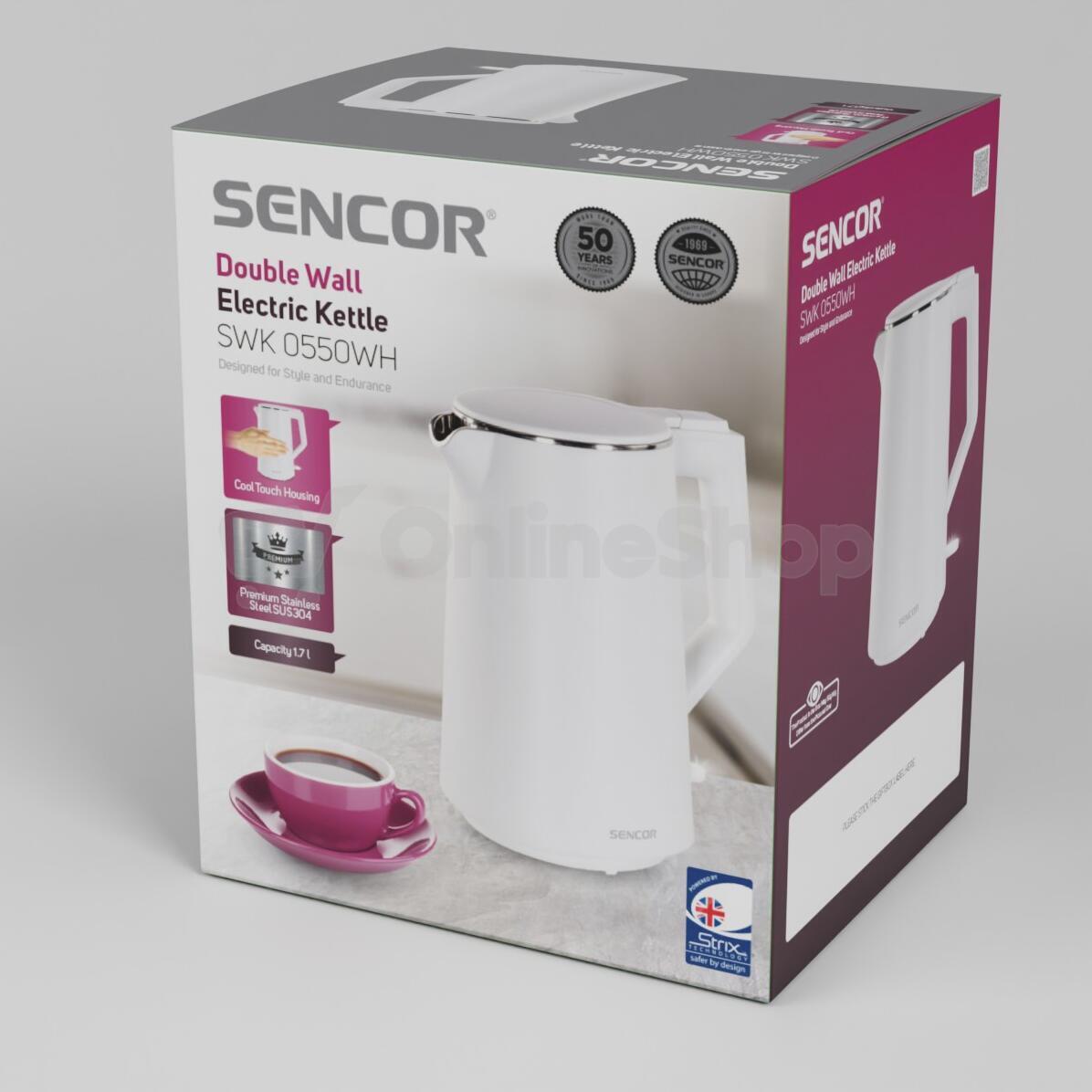 Varná konvice Sencor SWK 0550WH