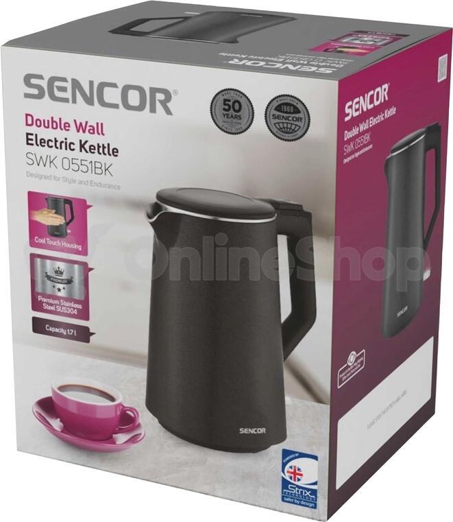 Varná konvice Sencor SWK 0551BK