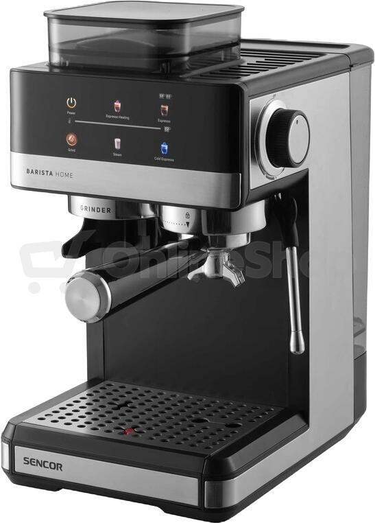 Pákové espresso Sencor SES 5000SS