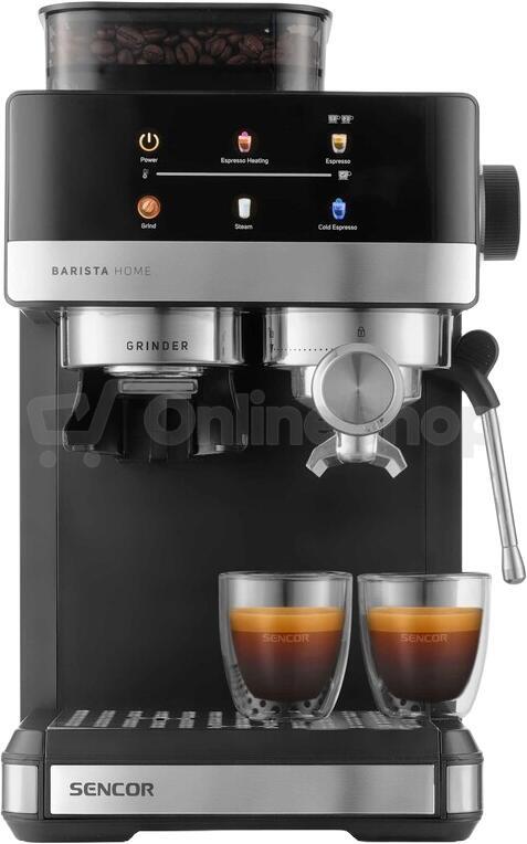Pákové espresso Sencor SES 5000SS
