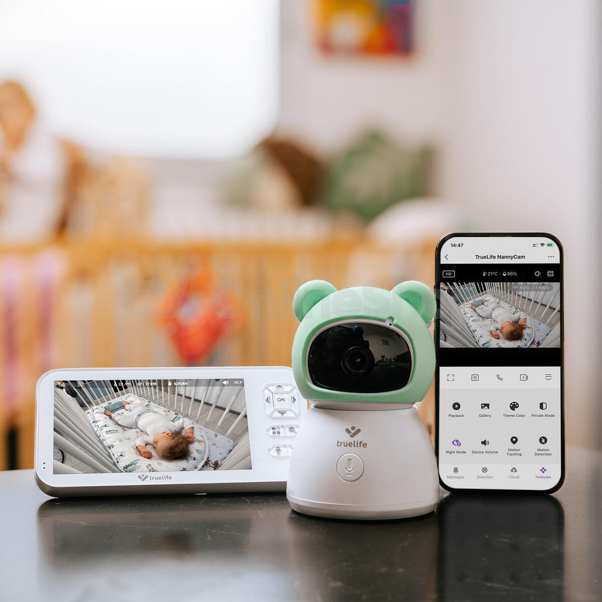 Chytrá chůvička TrueLife NannyCam R6 Dual Smart