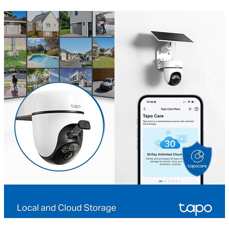 TP-Link tapo C610 KIT Solar-Powered Pan/Tilt Security Camera Kit
