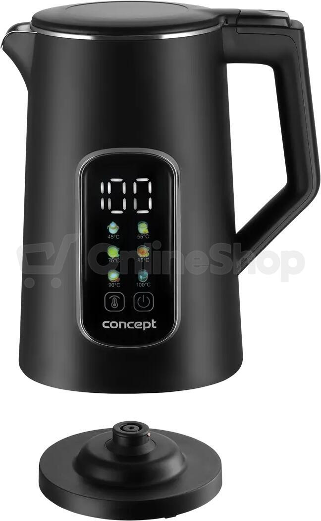 Rychlovarná konvice Concept s regulací teploty 1,7 l RK3385