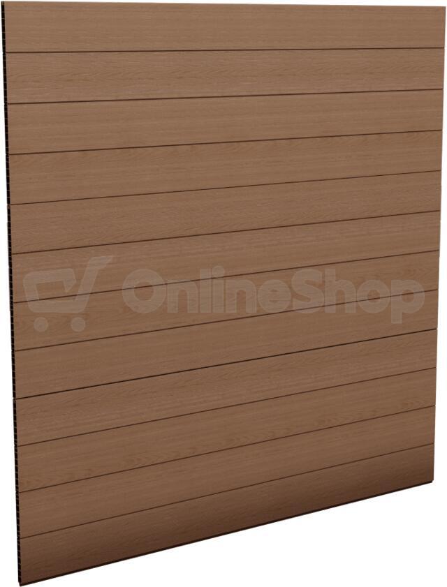 Plotový panel Keter FENCE KIT hnědý, 3× panel