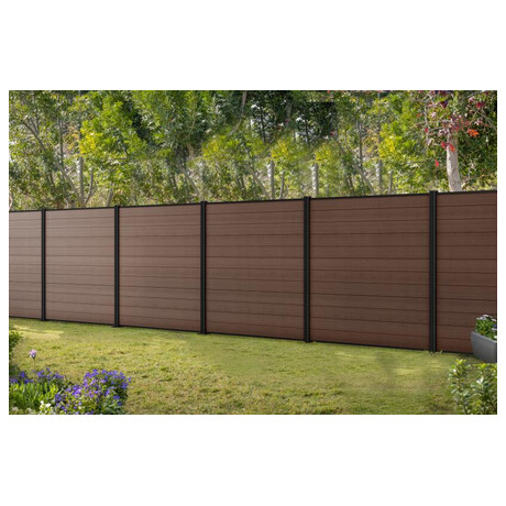 Plotový panel Keter FENCE KIT hnědý, 3× panel