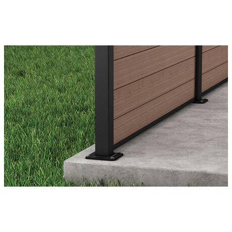 Plotový panel Keter FENCE KIT hnědý, 3× panel