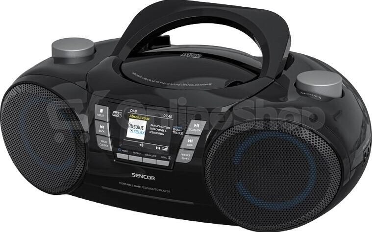 Radiopřijímač s CD Sencor SPT 6510DB
