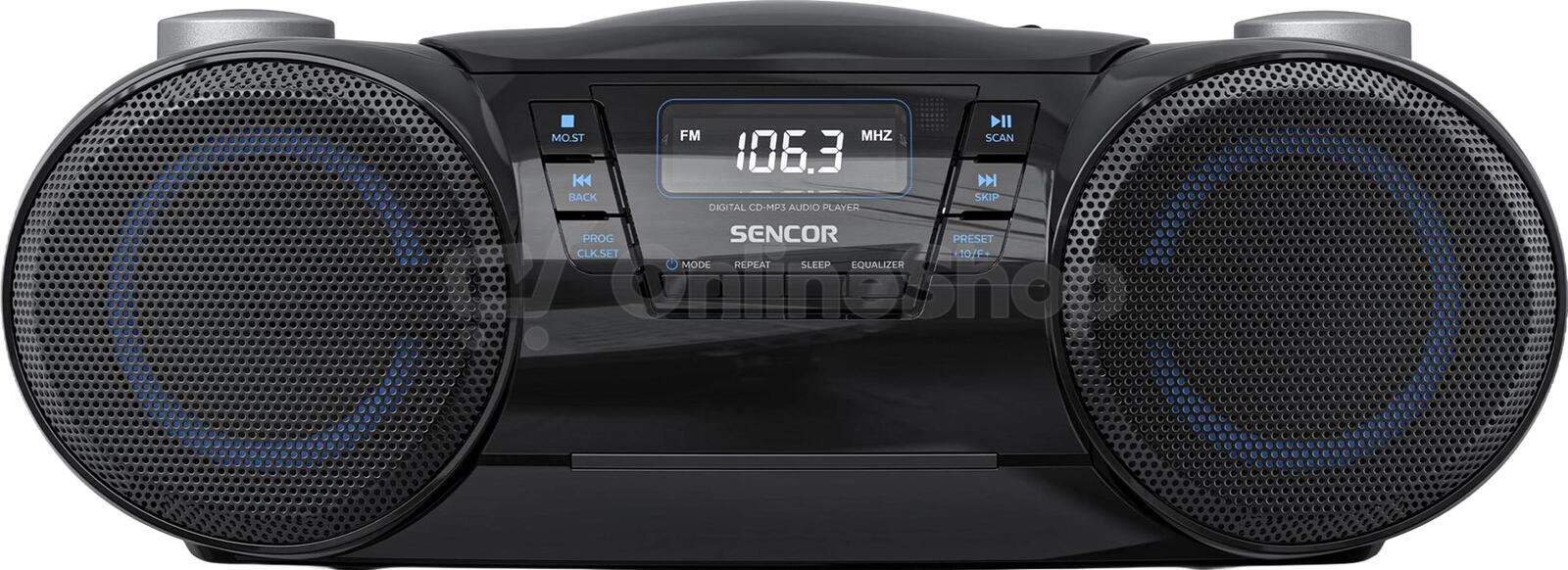 Radiopřijímač s CD Sencor SPT 4710B