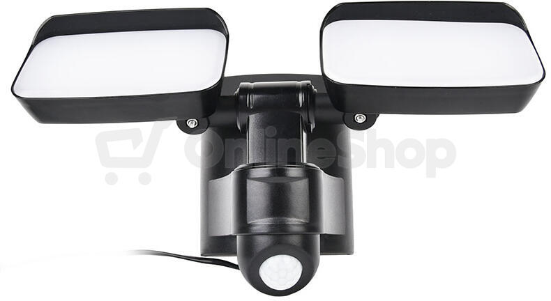 LED solární osvětlení se senzorem Solight WO7203, černé