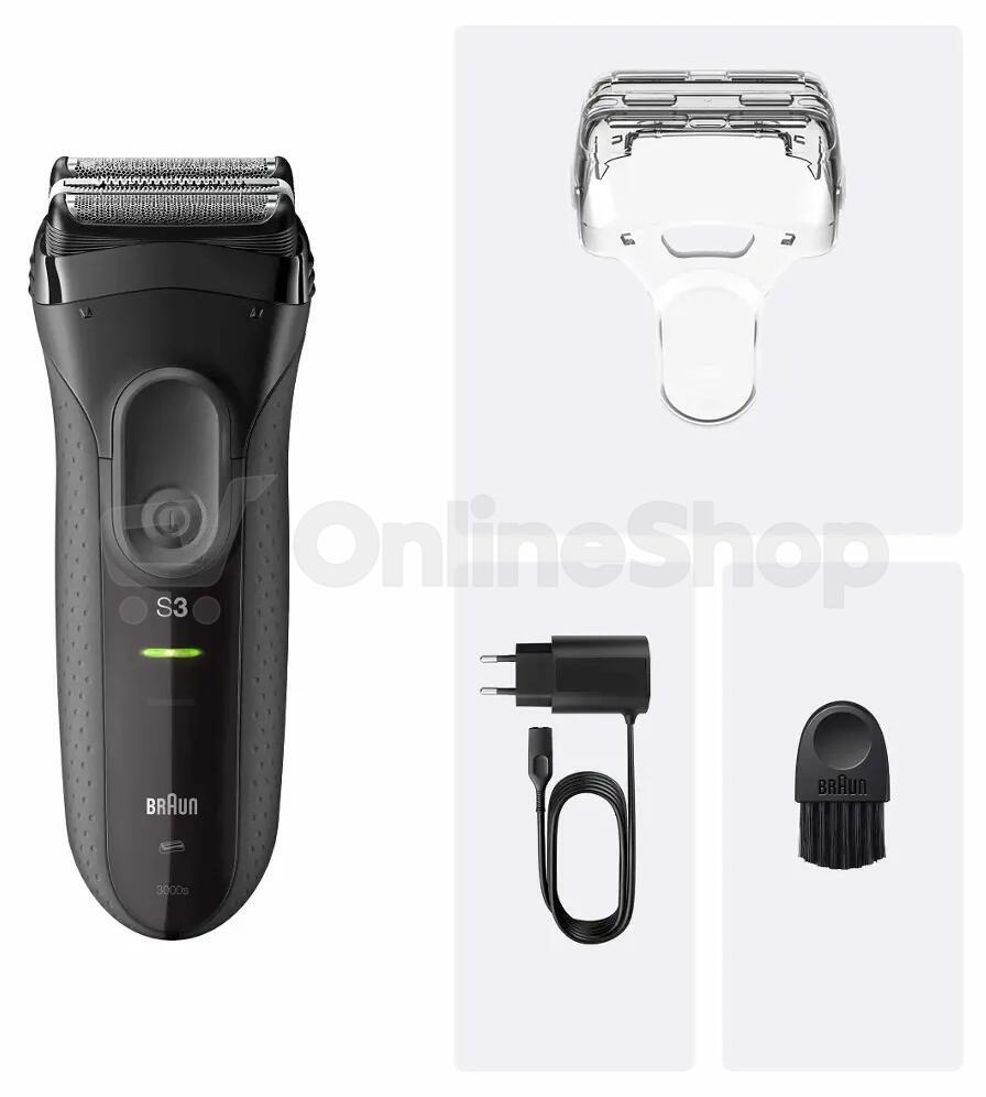 Holící strojek pánský Braun Series 3+ 3000s