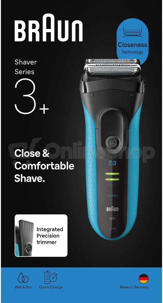 Holící strojek pánský Braun Series 3 3040s