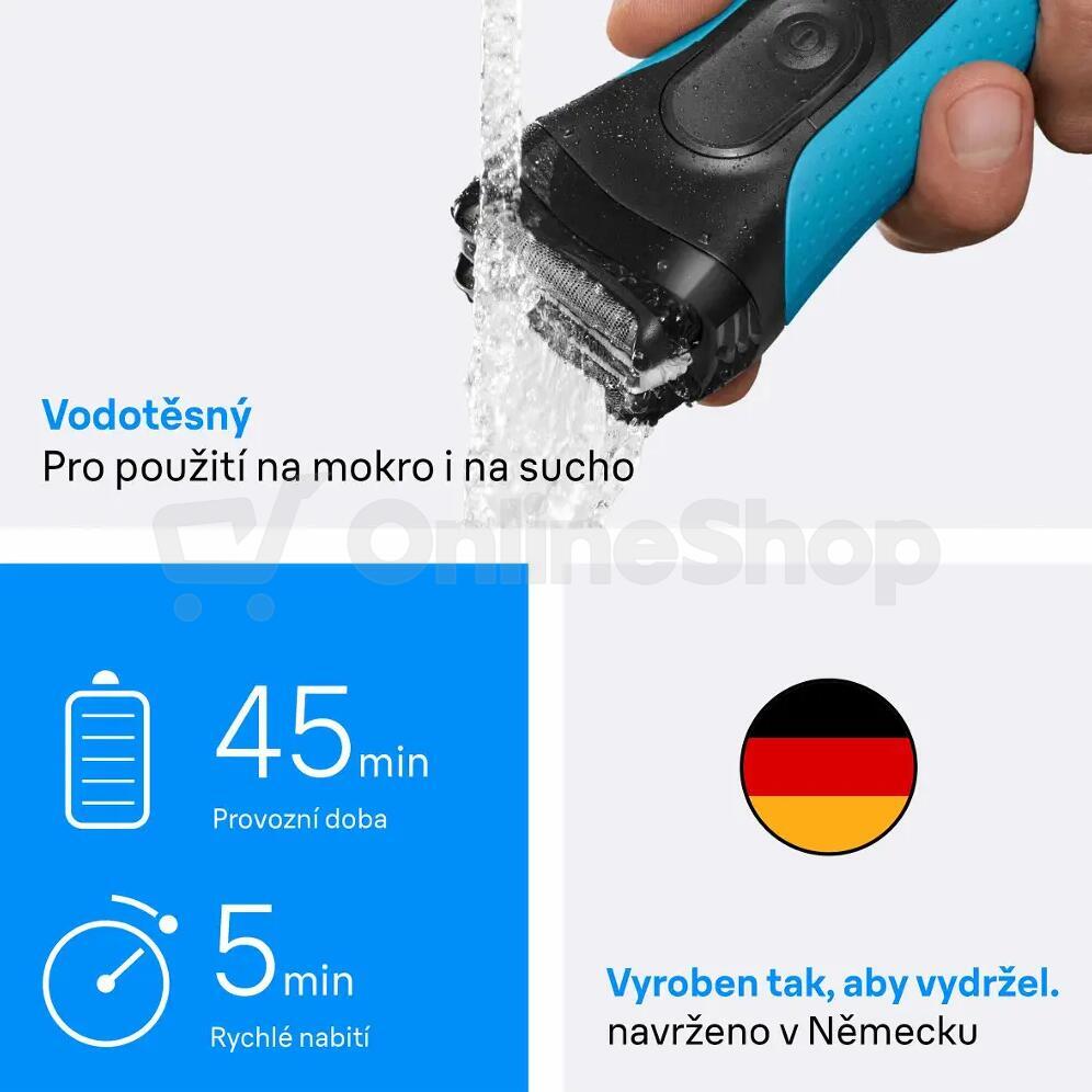 Braun Series 3+, Wet&Dry, 3040S
