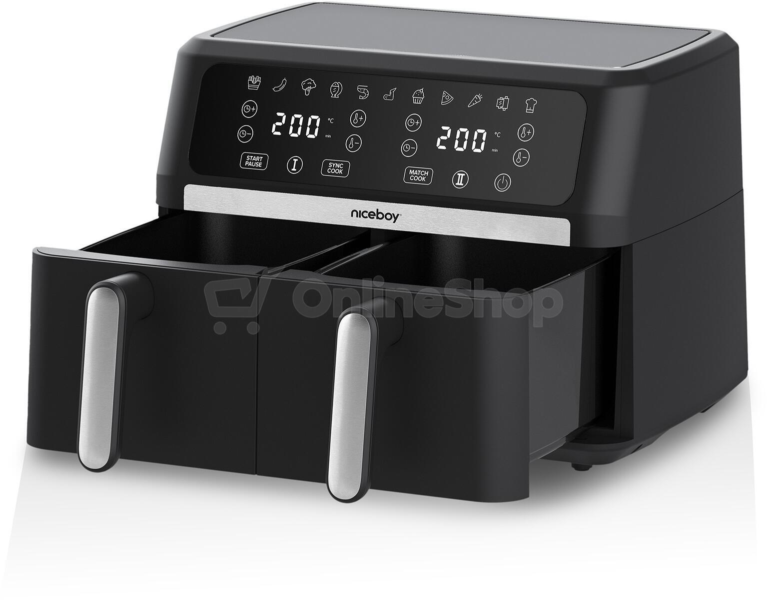 Horkovzdušná fritéza Niceboy AirFryer DUO
