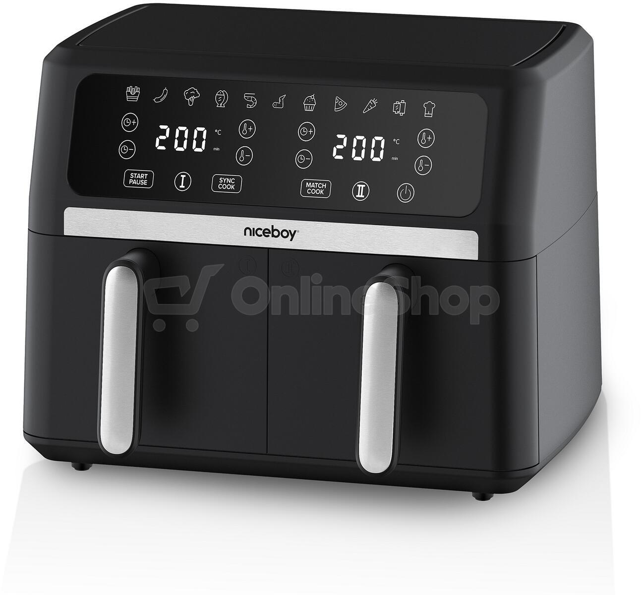 Horkovzdušná fritéza Niceboy AirFryer DUO