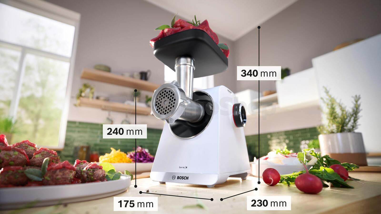 Masomlýnek Bosch MultiPower MFWS609W