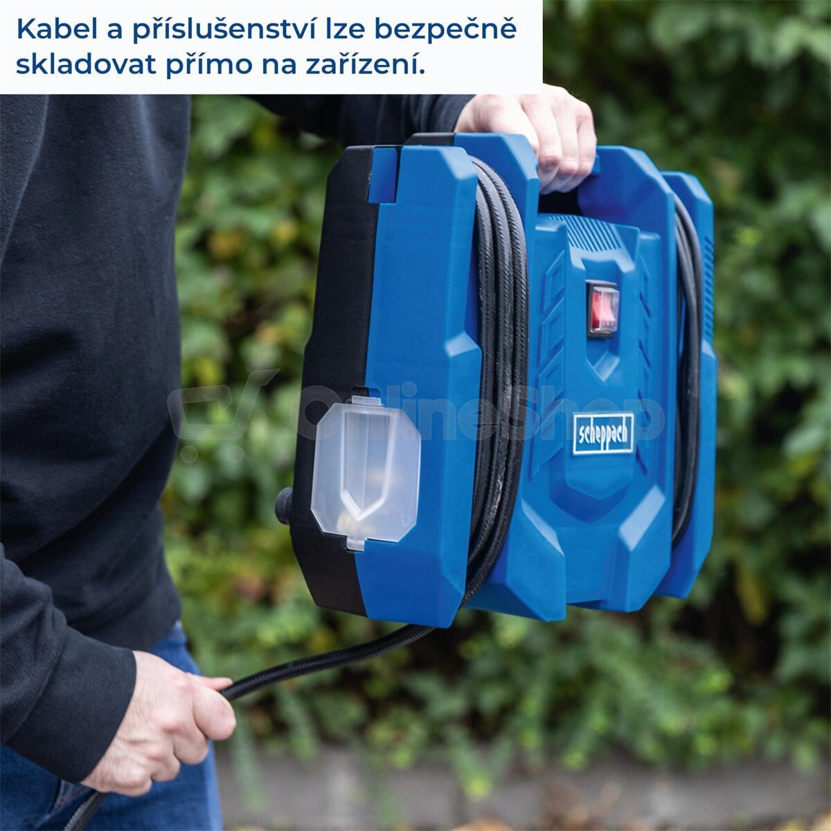 Bezolejový mobilní kompresor Scheppach Air Force 7, 230 V