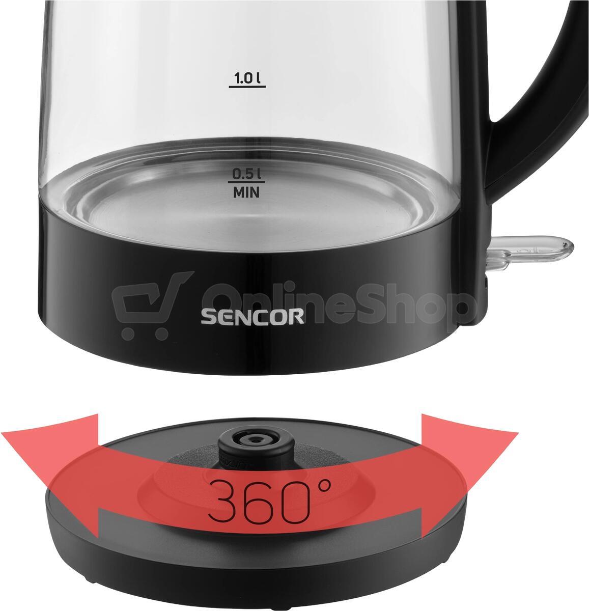 Rychlovarná konvice Sencor SWK 2711BK