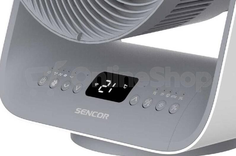 Ventilátor teplovzdušný Sencor SFH 9200GY