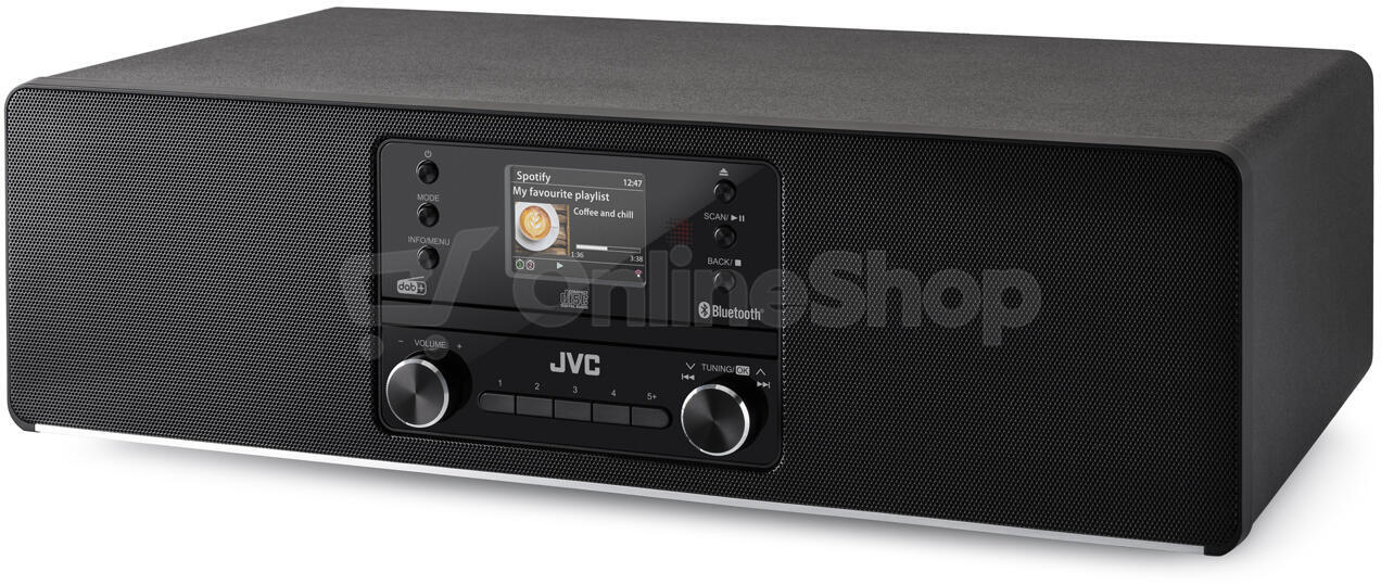 All-in-One Audio systém JVC RD-E984B, černý