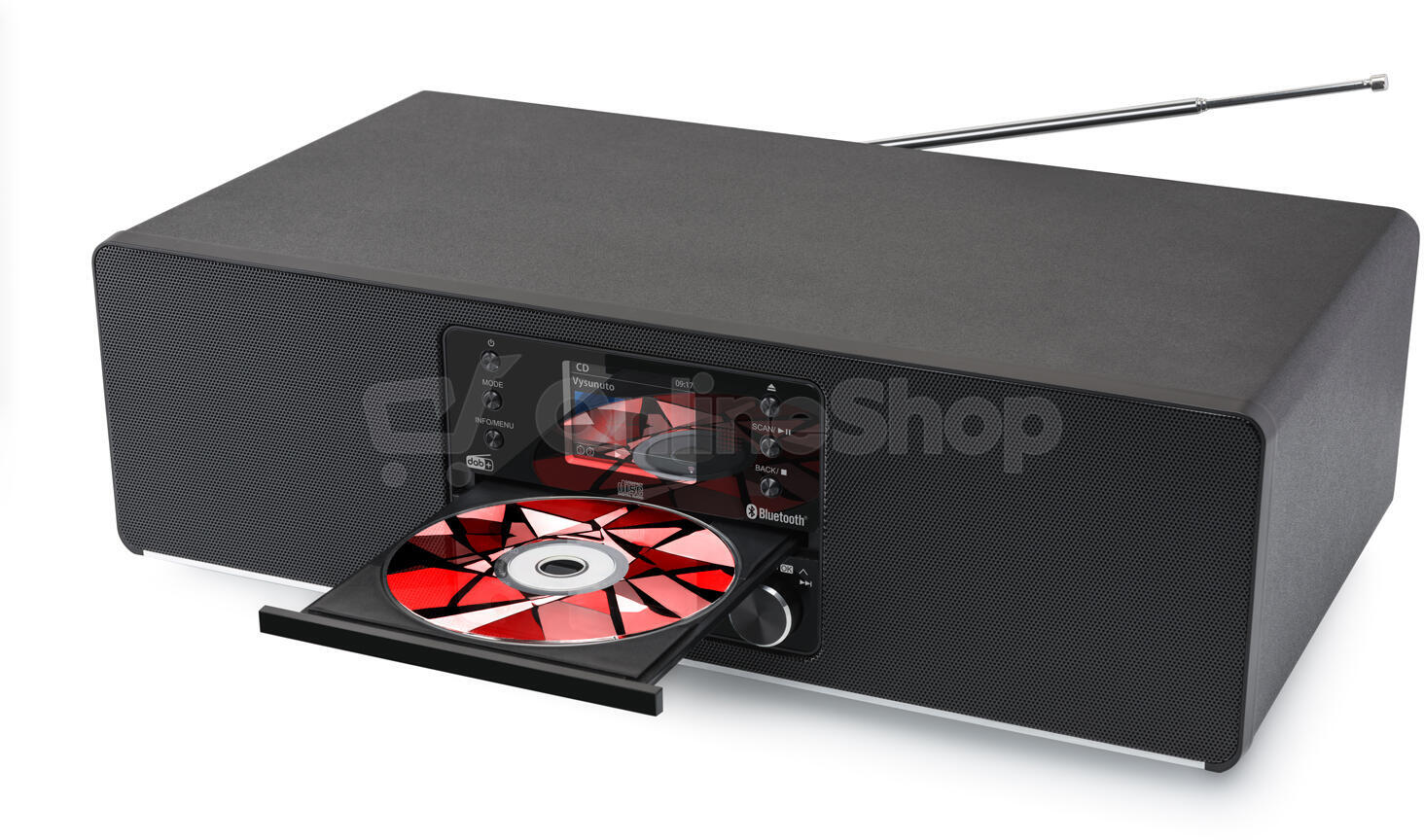 All-in-One Audio systém JVC RD-E984B, černý