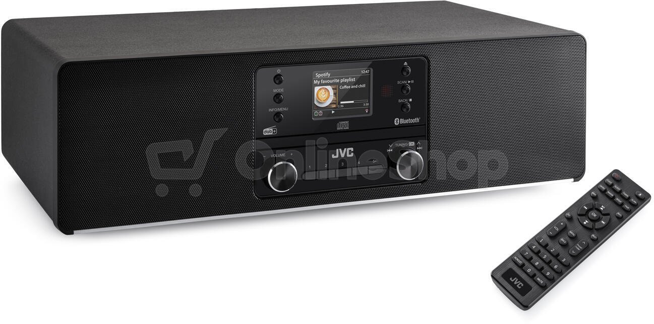 All-in-One Audio systém JVC RD-E984B, černý