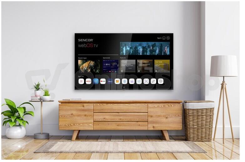 LED televize Sencor SLE 65US804B