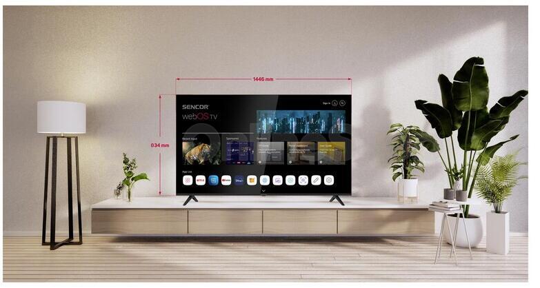 LED televize Sencor SLE 65US804B