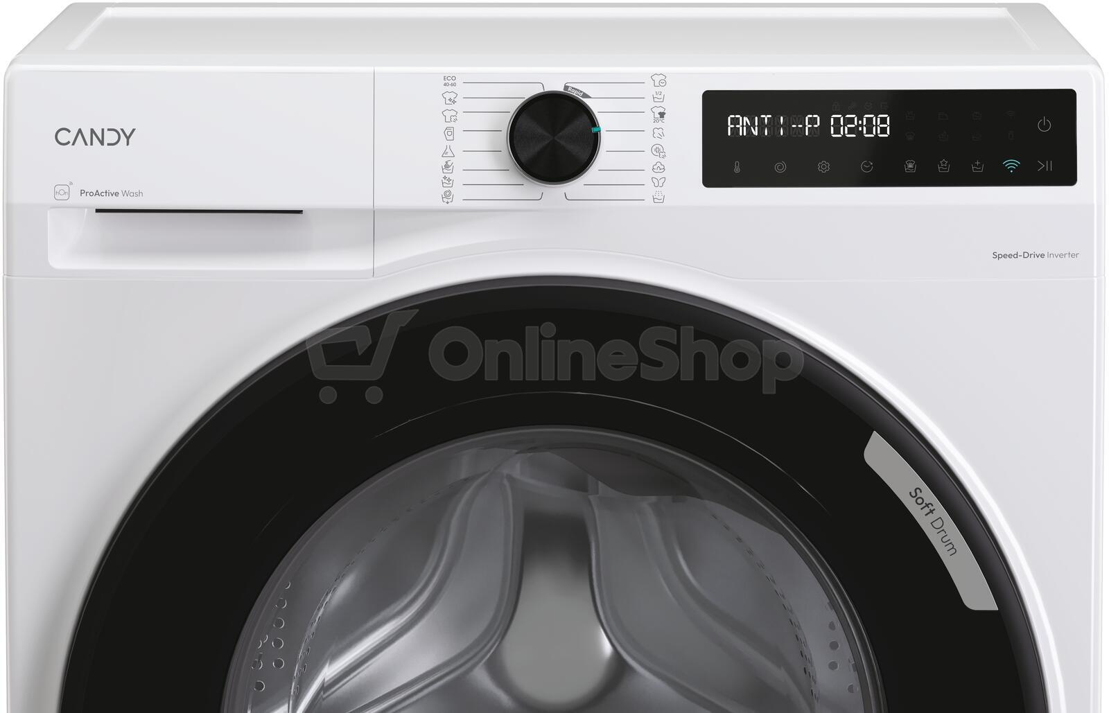 Pračka Candy BR 37SBL8-S SLIM ProWash 500