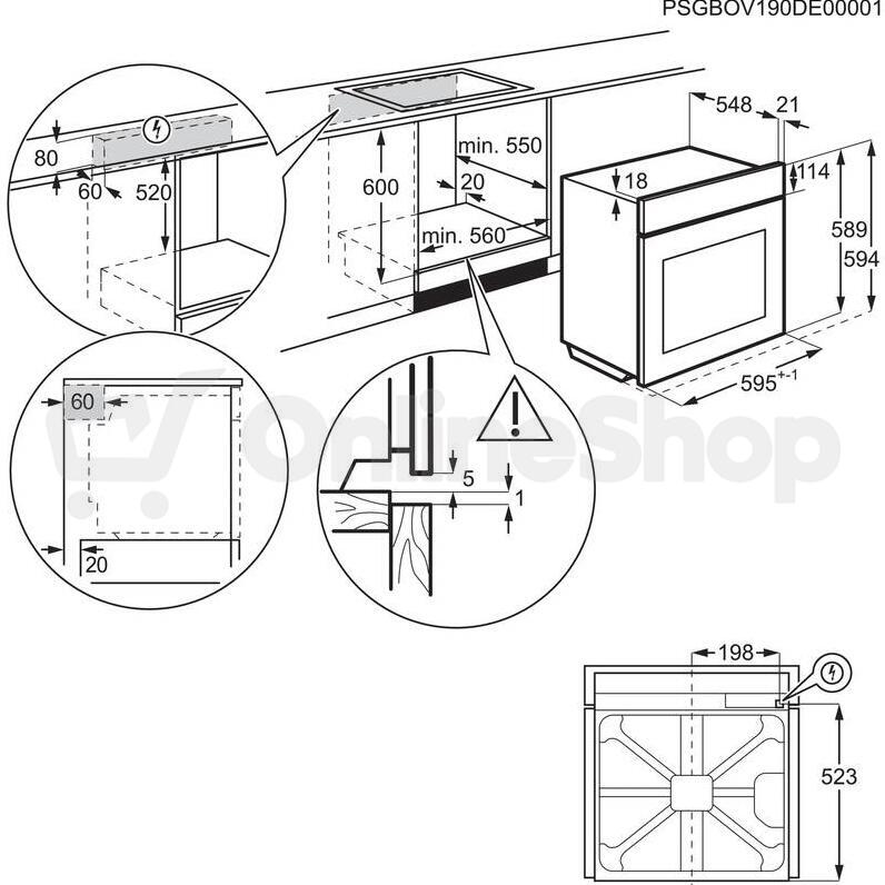 Trouba Electrolux LOE8F38V 700 MealAssist