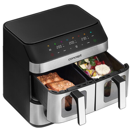 Horkovzdušná fritéza Concept FR9000 PIZZA TRIO 18,5 l