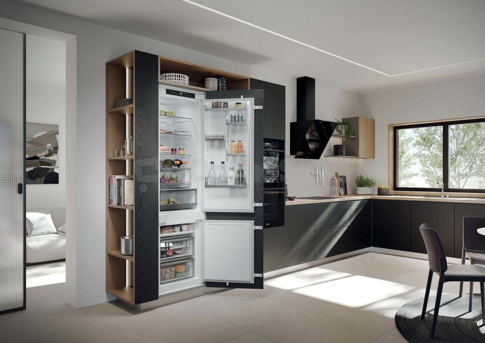 Chladnička Haier EHBQW5519E ID Titanium 2