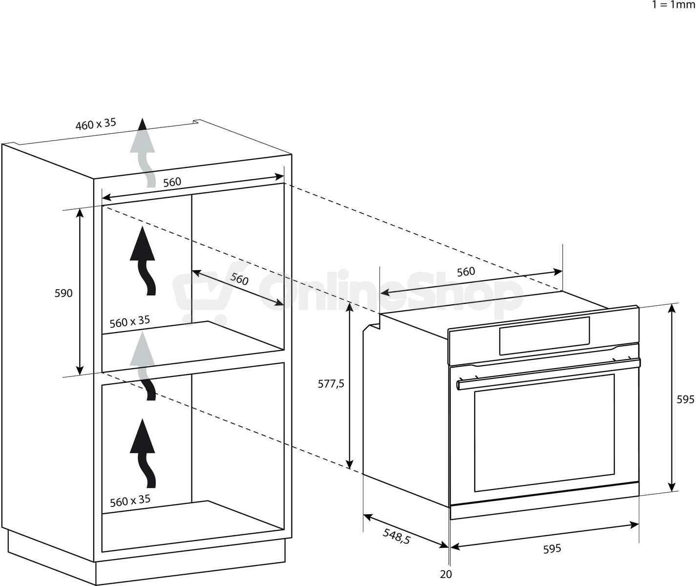 Trouba Haier HWO60SM2FK3BH ID Series 2