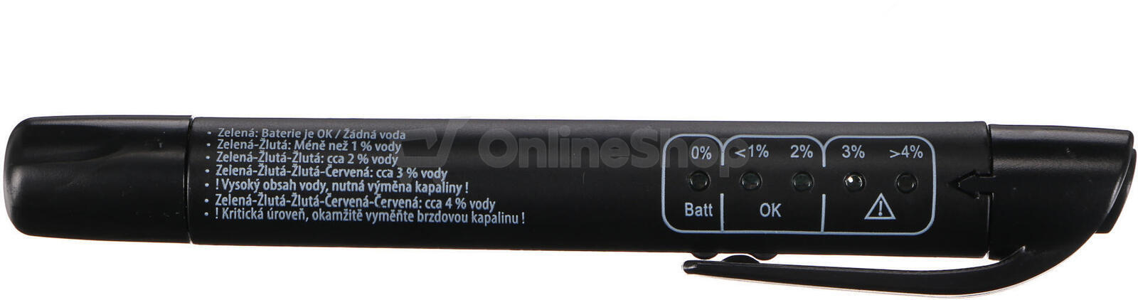 Tester brzdové kapaliny MECHANIC FLUID TESTER ONE SIXTOL