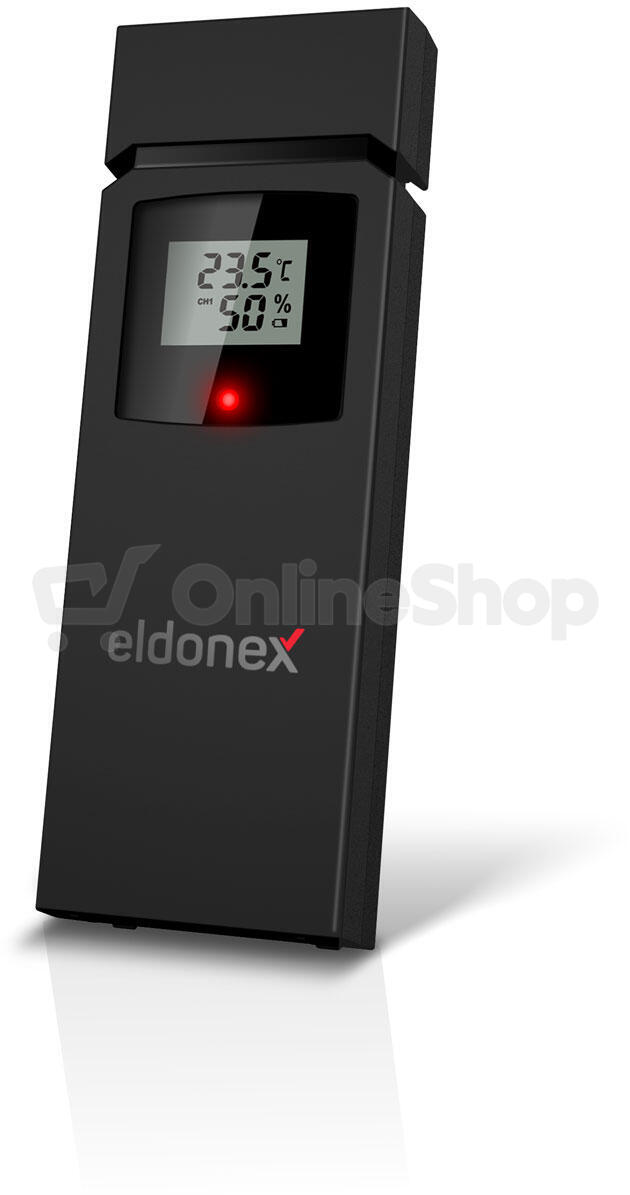 ELDONEX WeatherCheck senzor ČERNÁ