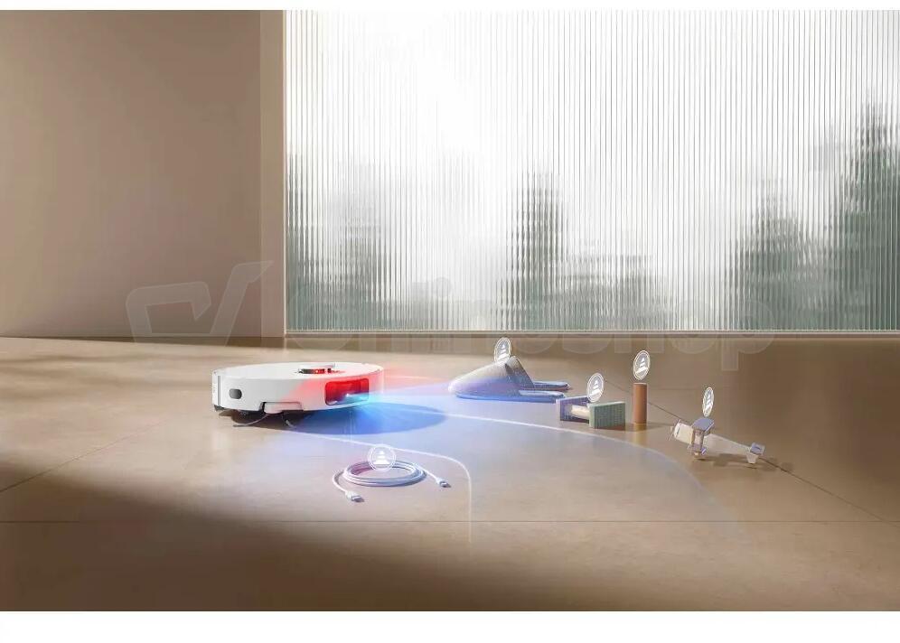Robotický vysavač Dreame D20 Pro Plus, bílý