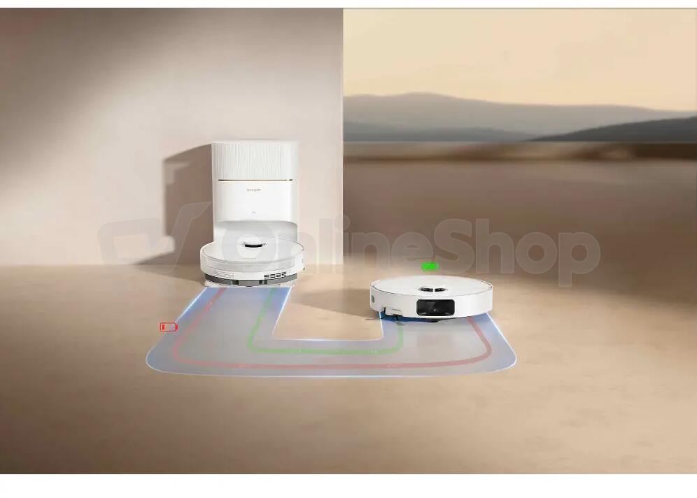 Robotický vysavač Dreame D20 Pro Plus, bílý