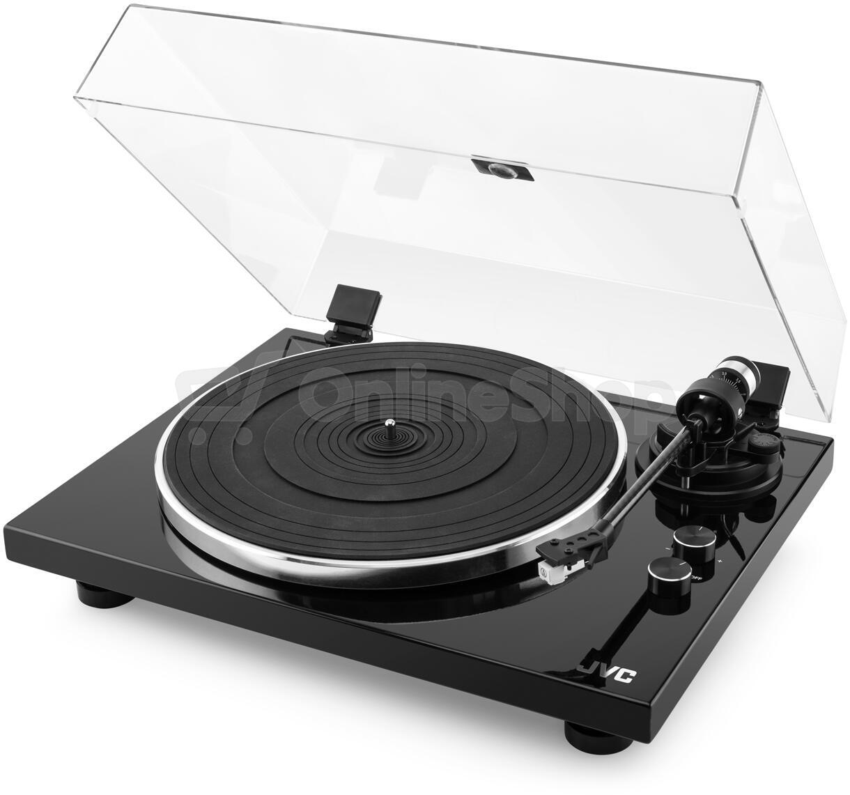 Gramofon JVC AL-E534B, černý