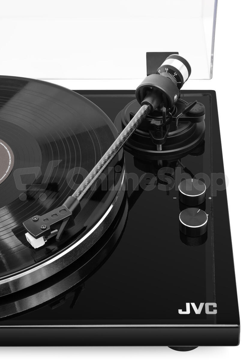 Gramofon JVC AL-E534B, černý