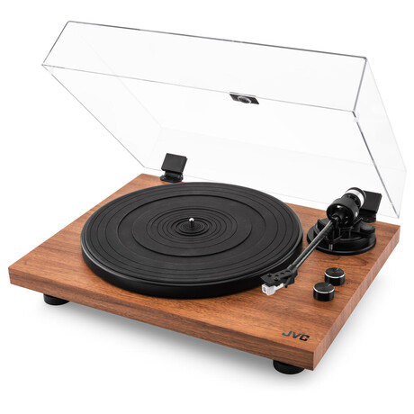 Gramofon JVC AL-E534M, hnědý