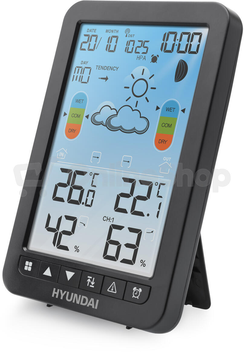 Meteostanice Hyundai WS 2420, černá