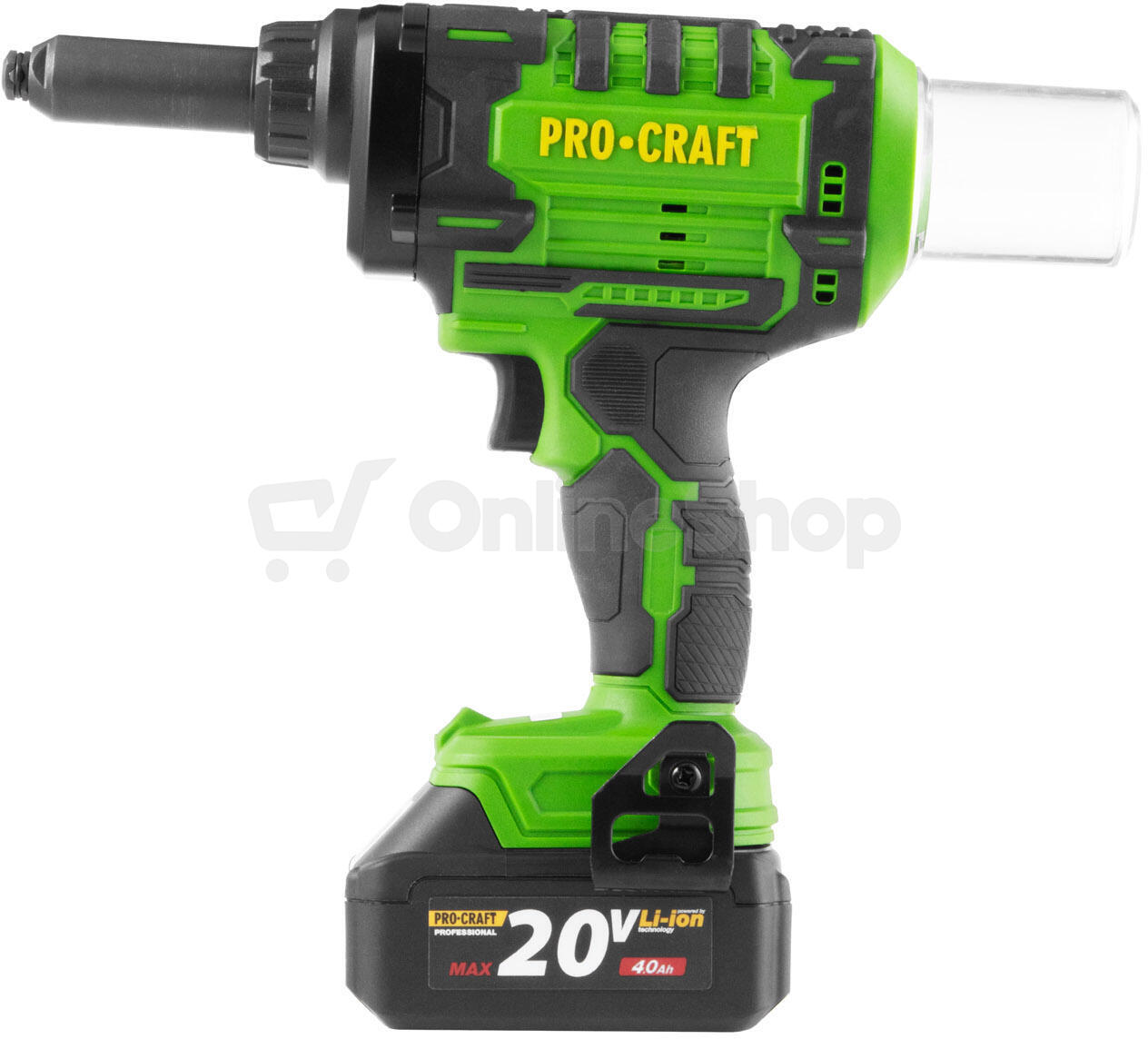 Aku nýtovací pistole Procraft PRG20 / PRG20