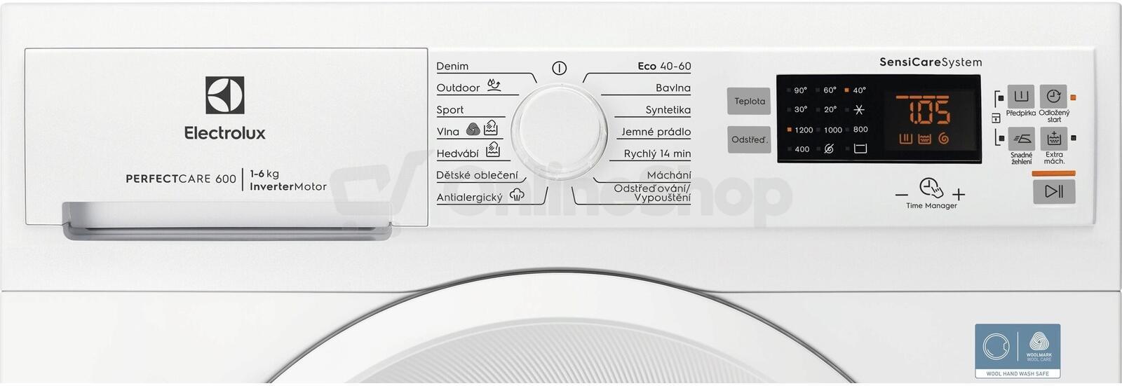 Pračka Electrolux 600 SensiCare® EWS6526WC