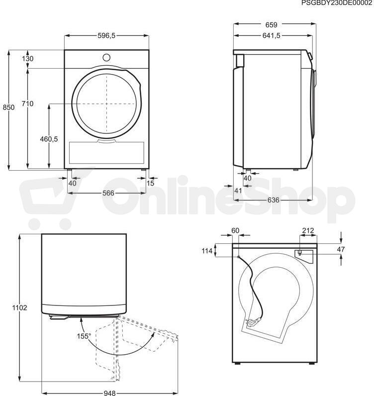 Sušička Electrolux 900 PerfectCare EW9D495CC