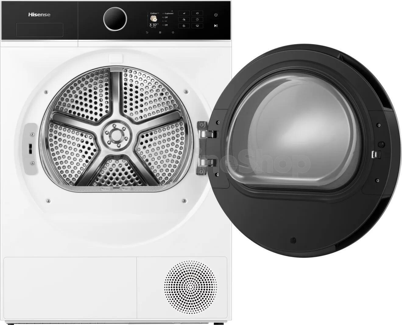 SET Pračka Hisense WF5I9043BWFS + Sušička Hisense DH5I804BWCD