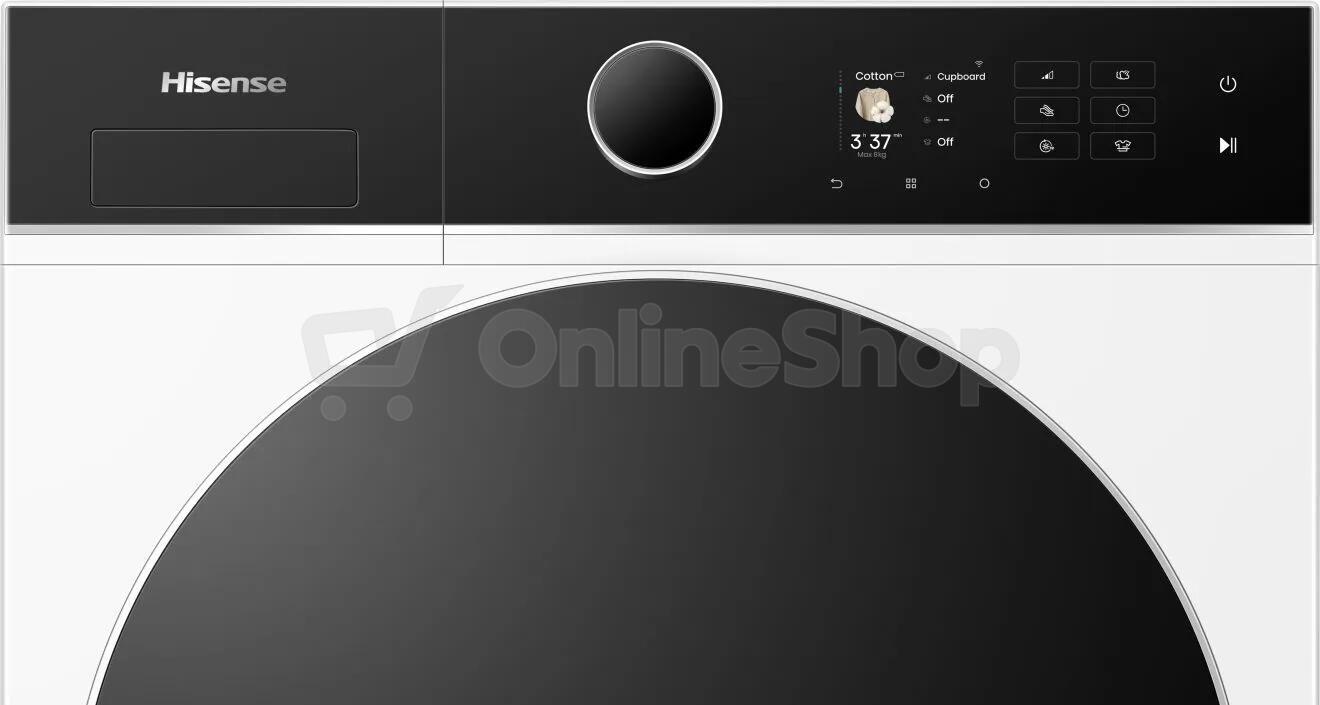 SET Pračka Hisense WF5I8043BWF + Sušička Hisense DH5I804BWCD